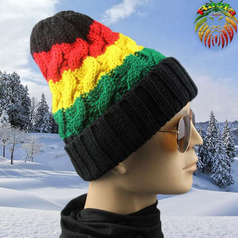 Acheter Bonnet Rasta Tricot | Rasta-Lion - La Boutique Rasta.